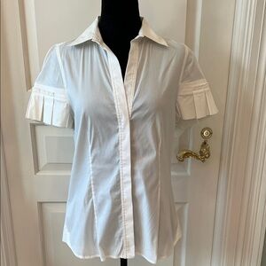 Elegant White Women's Blouse